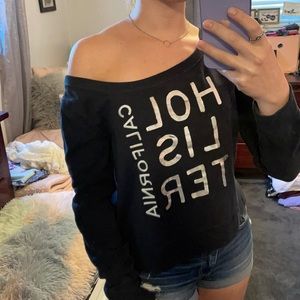 Hollister Off The Shoulder Sweater